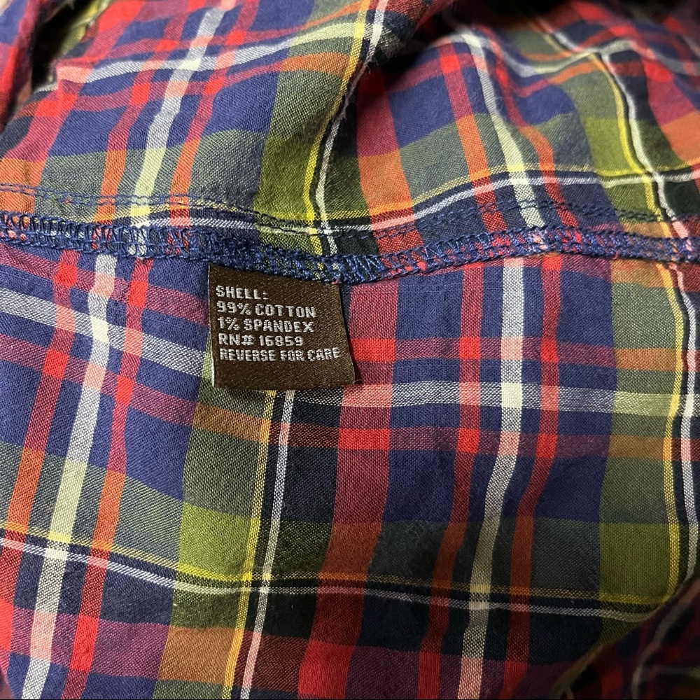 J. Mclaughlin Plaid Print Button Down - image 2